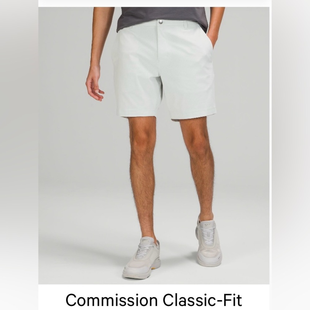 Men’s Lululemon Commission Short *Ventlite 7” Ocean Spray Size 30